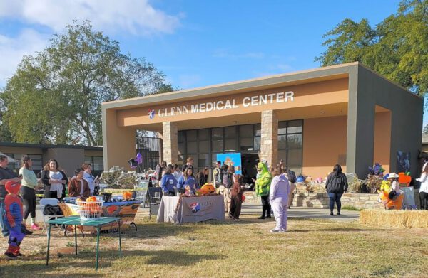 Glenn Medical Center Halloween Celebration Outside