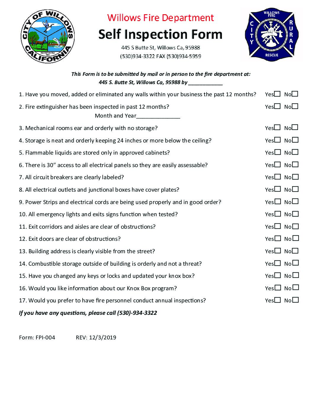 FPI-004-Fire-Safety-Self-Inspection-Form-Commercial-fillable FPI 004 Fire Safety Self Inspection Form Commercial