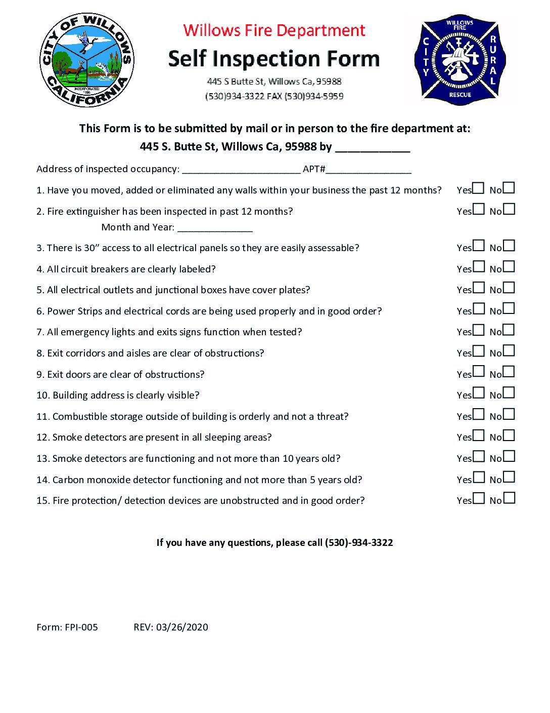 FPI-005-Fire-Safety-Self-Inspection-Form-Residential-Fillable FPI 005 Fire Safety Self Inspection Form Residential