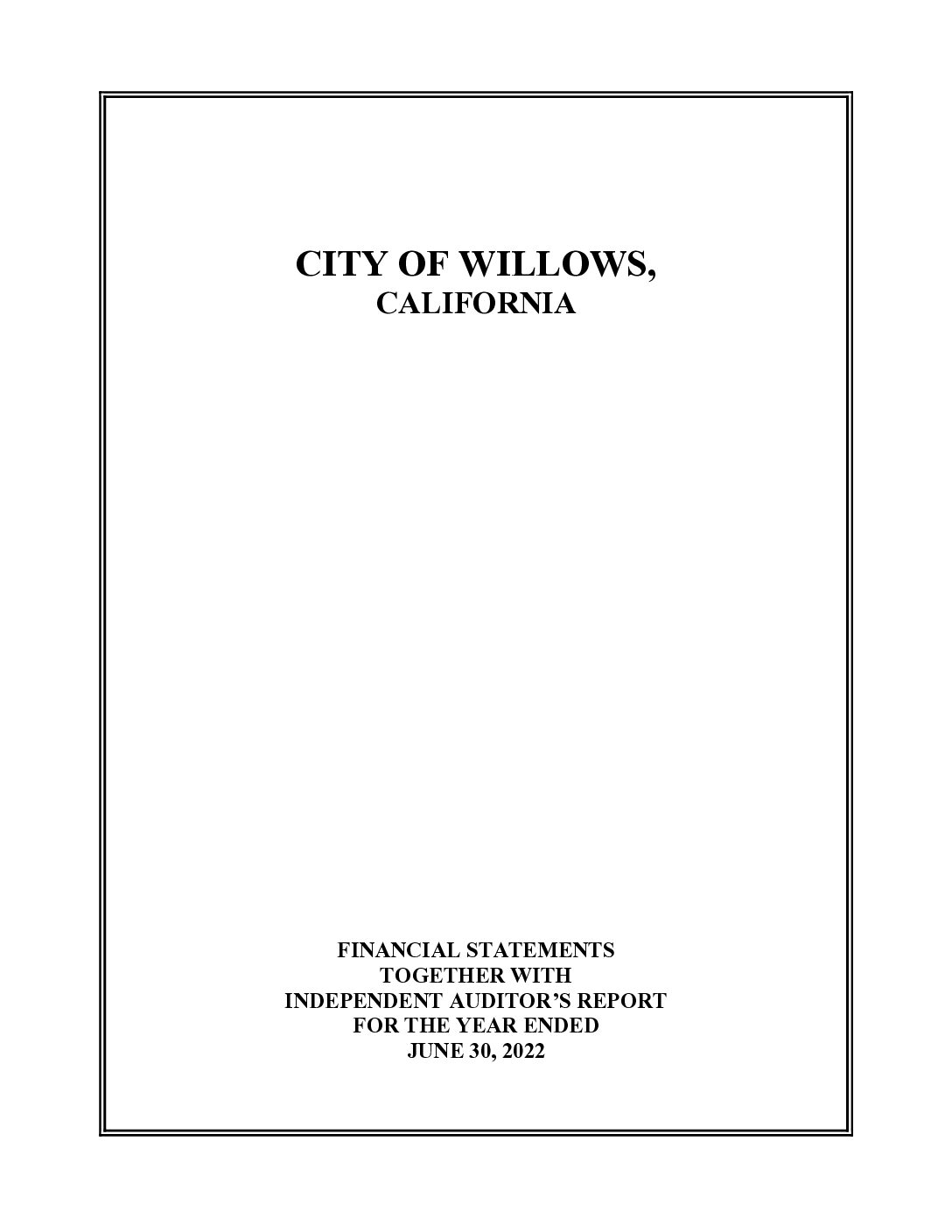 Financial-Statement-06-30-2022 Annual Financial Statement Year Ending 06-30-22