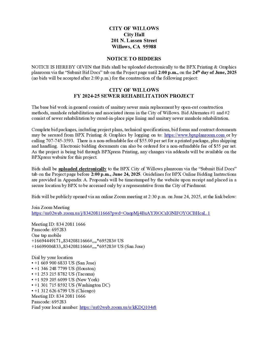 Notice-to-bidders-for-sewer-project-w-BPX-and-zoom-info Notice to Bidders for Sewer Project with BPX & Zoom Info