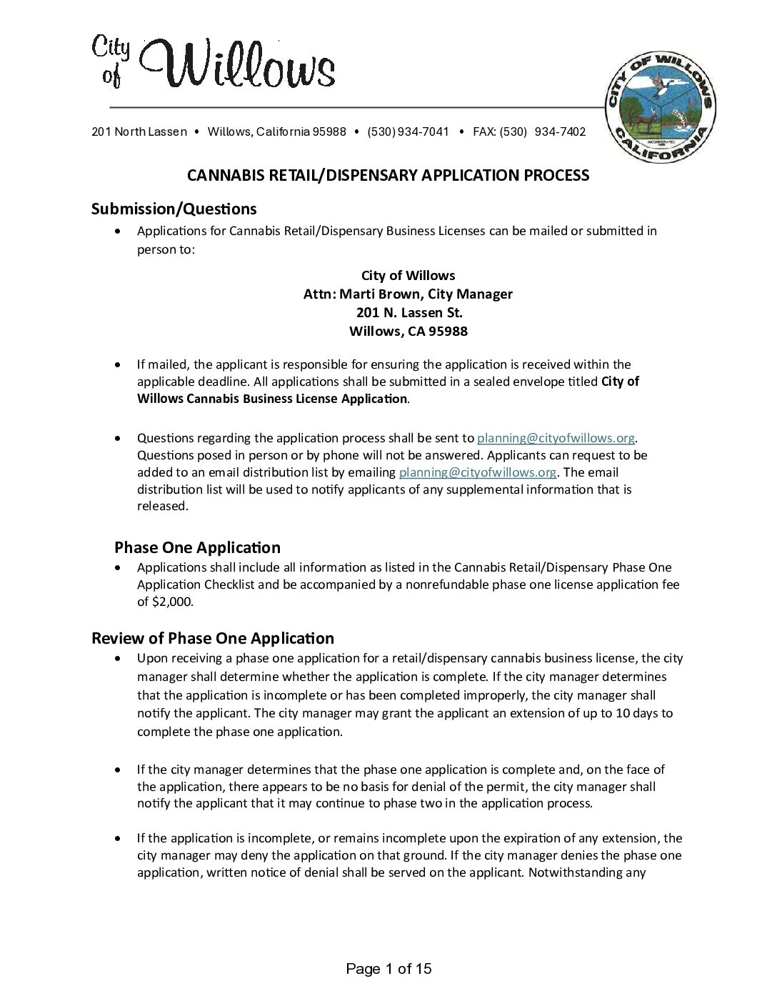 Retail-Cannabis-Application-Package-Fillable Retail Cannabis Application Package