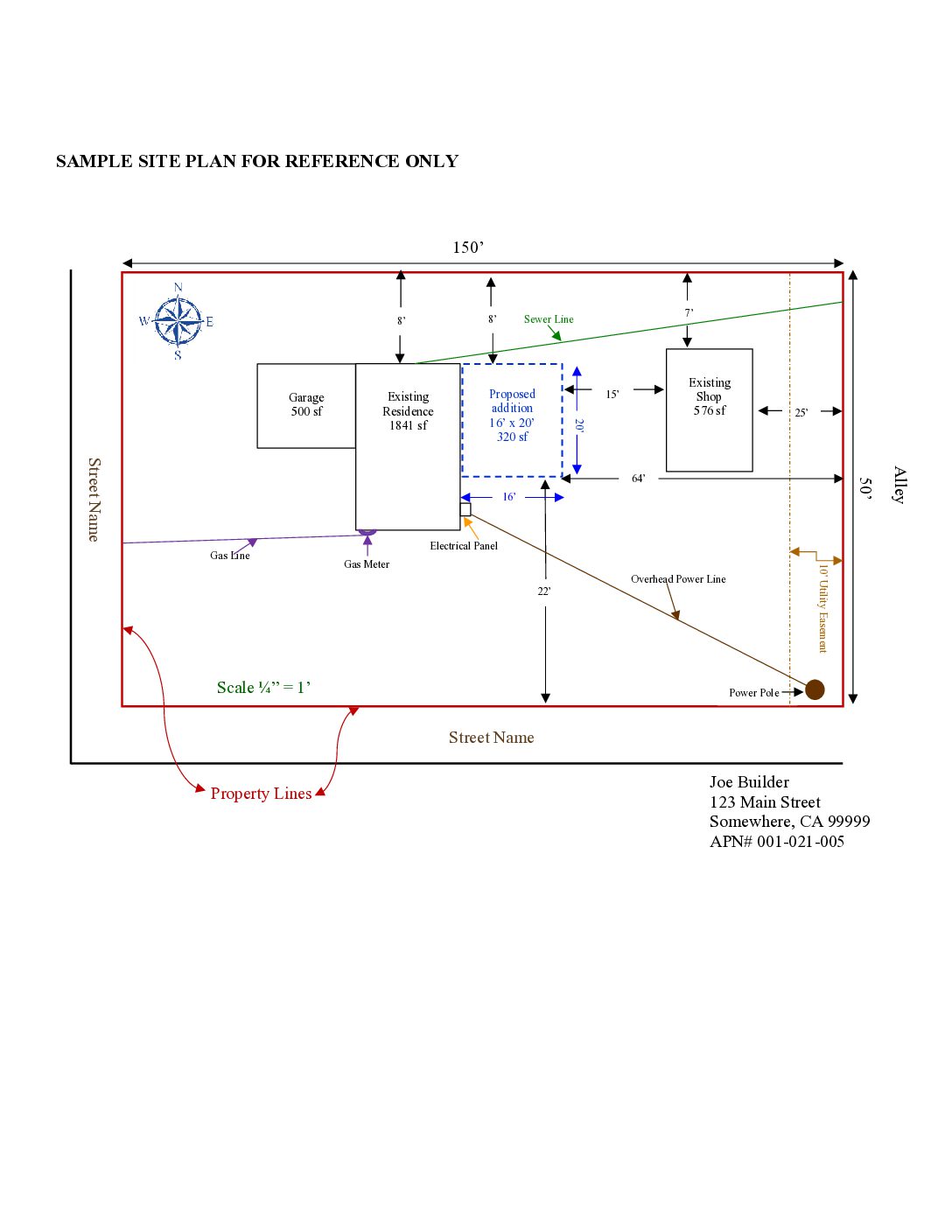 Site-Plan-Sample Site Plan Sample