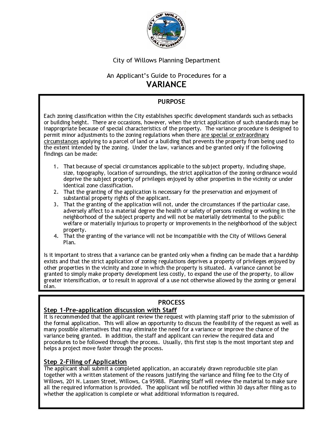 Variance-Process-Guide Variance Process Guide